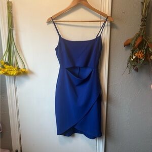 Lulu's Elegant Blue Women's Dress